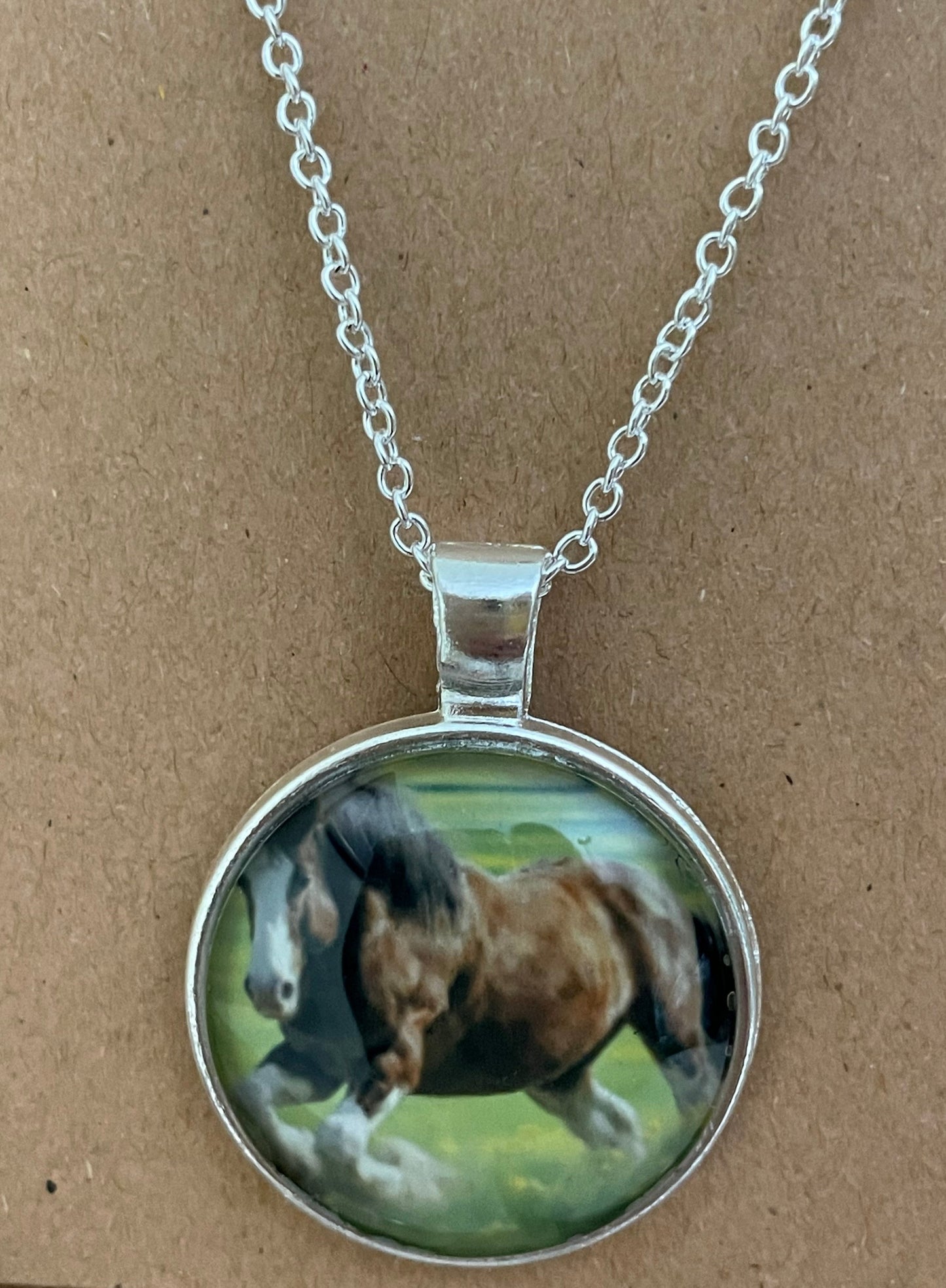 Clydesdale Horse Necklace