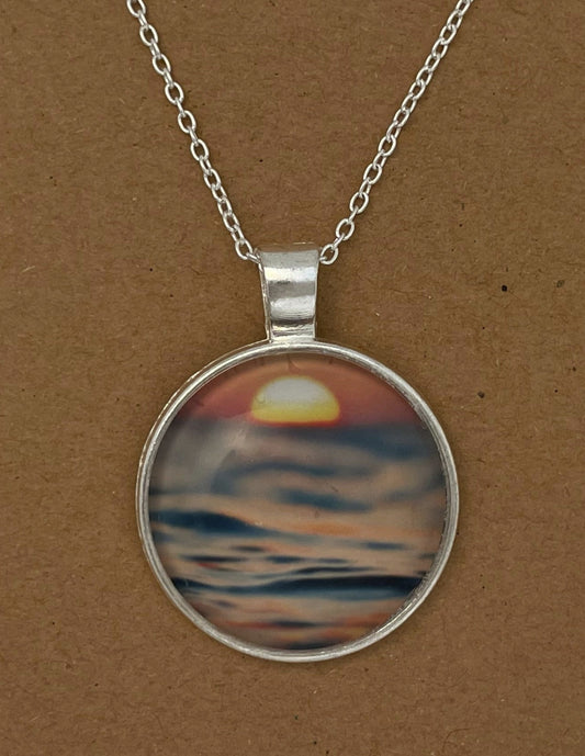 Sunset on the Water Necklace