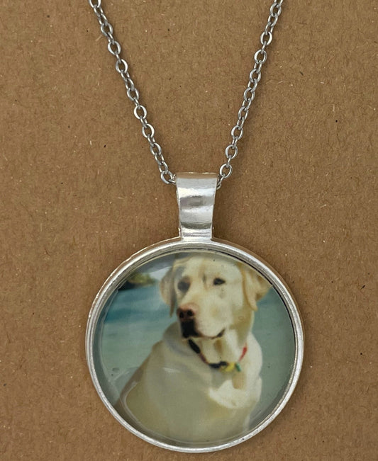 Yellow Labrador Necklace