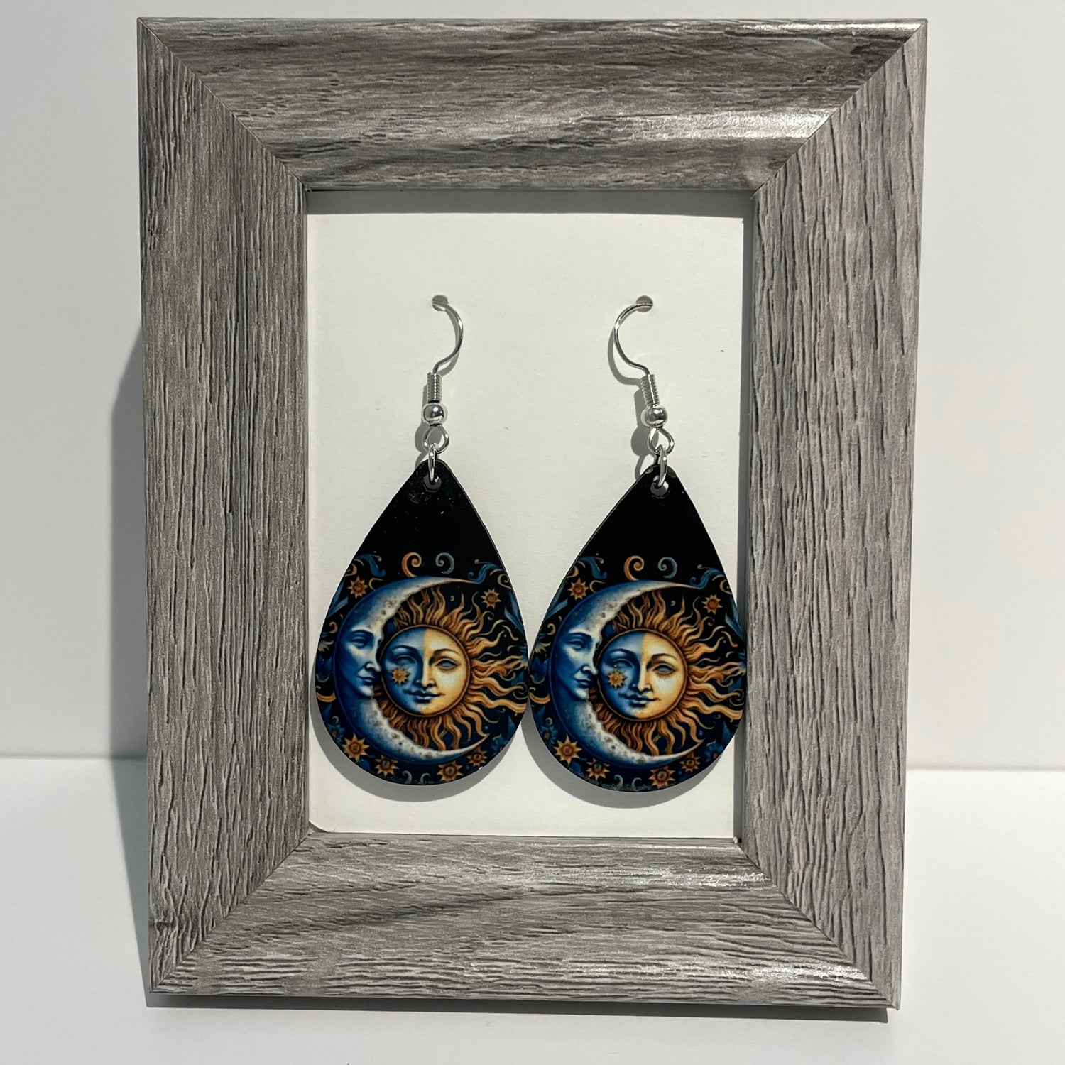 Earrings made from MDF